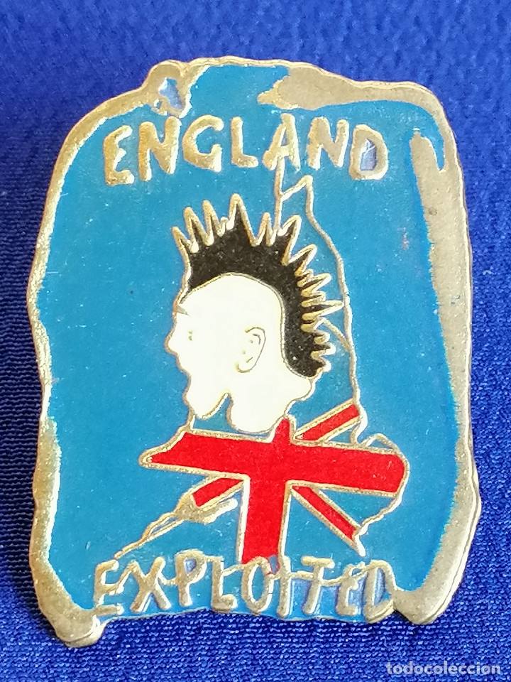 M&uacute;sica de colecci&oacute;n: ENGLAND EXPLOITED -PIN PUNK - Foto 3