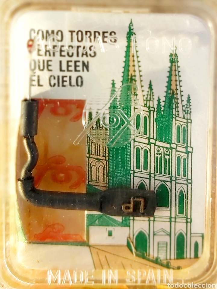 M&uacute;sica de colecci&oacute;n: AGUJA TOCADISCOS ZAFIRO-FOX 81-ZM-ZM