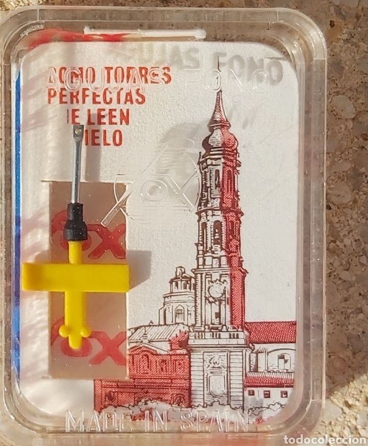 M&uacute;sica de colecci&oacute;n: AGUJA TOCADISCOS 33-ZST/ZAFIRO-FOX - Foto 1