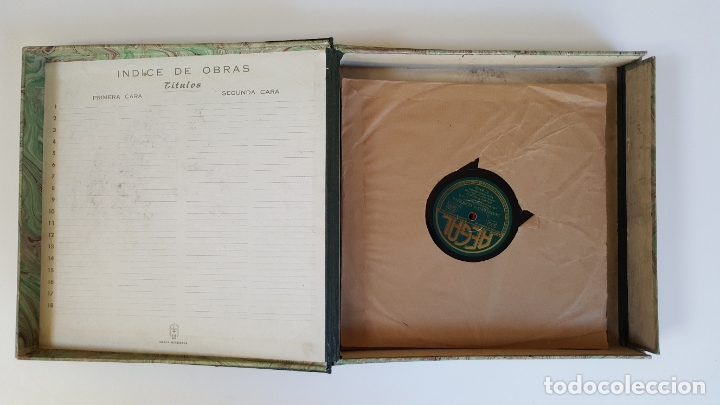 M&uacute;sica de colecci&oacute;n: ANTIGUO &Aacute;LBUM PARA DISCOS - Foto 1