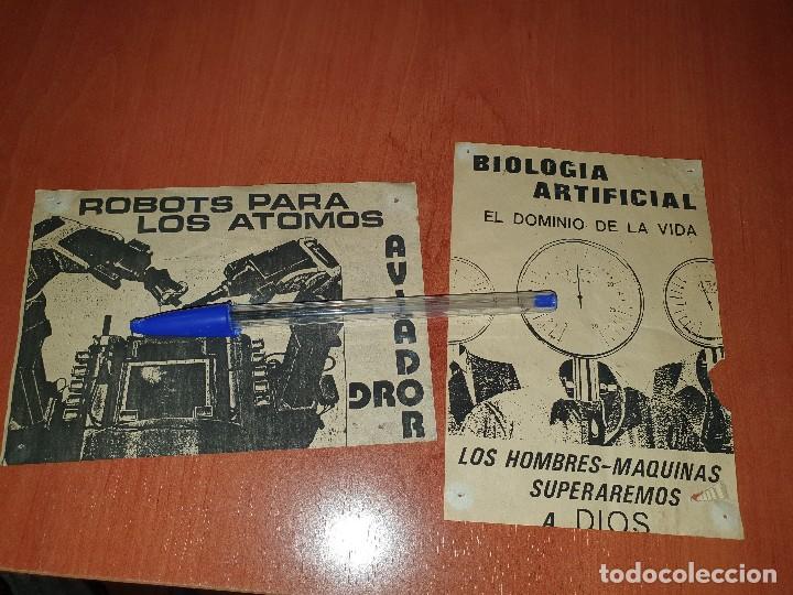 M&uacute;sica de colecci&oacute;n: Flyer de aviador dro y biologia artificial, a&ntilde;os 80