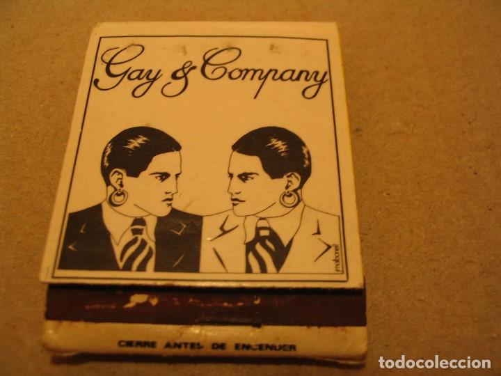Musiksammlung: CAJA DE CERILLAS VINTAGE GAY & COMPANY USADA BARCELONA
