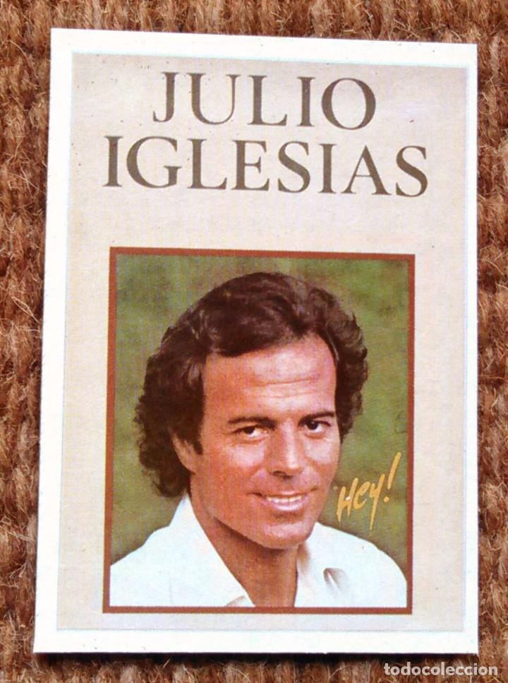 M&uacute;sica de colecci&oacute;n: CROMO JULIO IGLESIAS - SHOW DE ESTRELLAS - n &ordm; 87