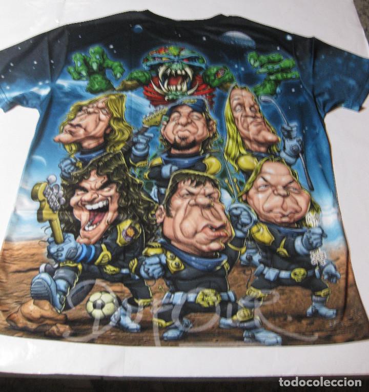 M&uacute;sica de colecci&oacute;n: IRON MAIDEN . CAMISETA CARICATURA FINAL FRONTIER