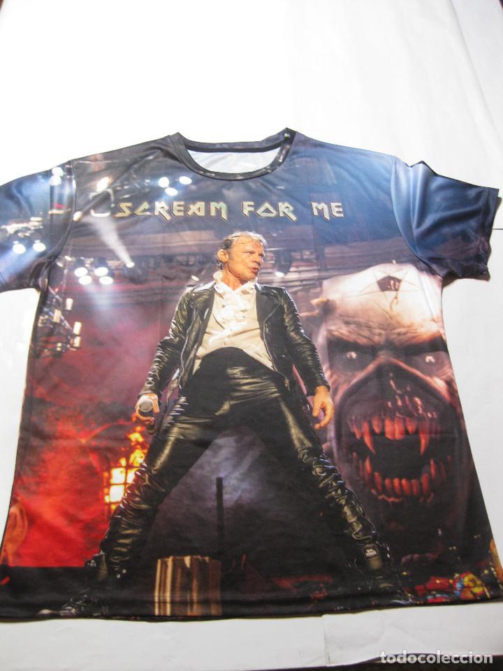 M&uacute;sica de colecci&oacute;n: BRUCE DICKINSON IRON MAIDEN CAMISETA LEGACY OF THE BEAST TOUR 2019.SCREAM FOR ME