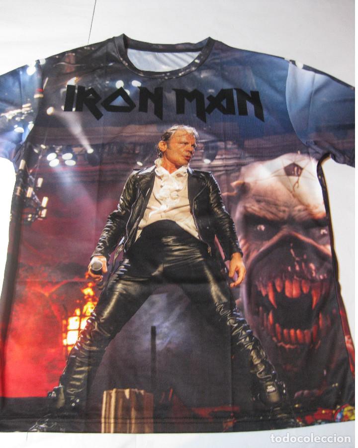 M&uacute;sica de colecci&oacute;n: CAMISETA BRUCE DICKINSON IRON MAN ON STAGE TOUR LEGACY IRON MAIDEN 2019