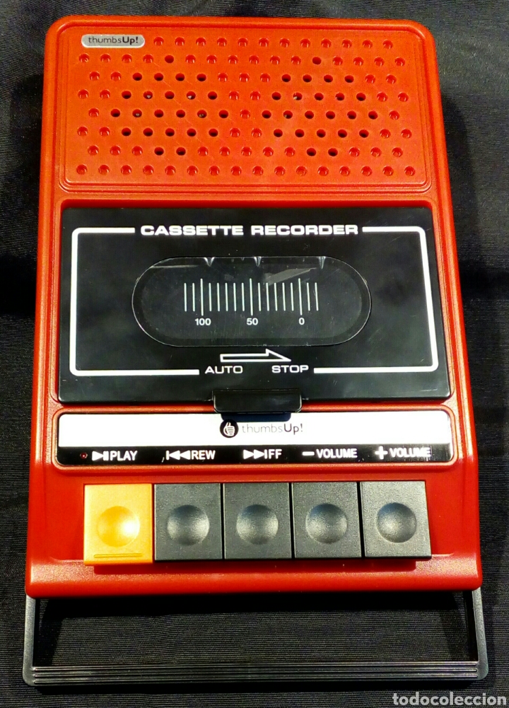 Musica di collezione: THUMBS UP CASSETTE IRECORDER ALTAVOZ IPHONE - NUEVO EN SU CAJA -