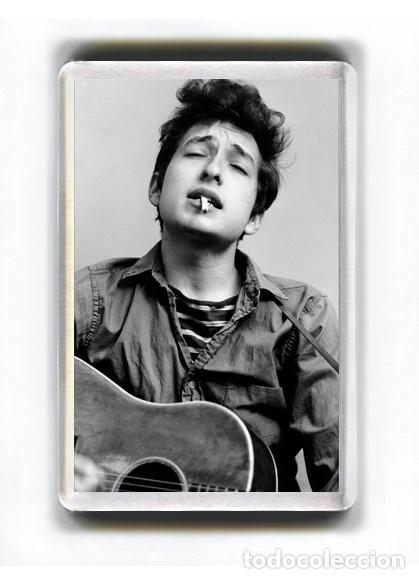 M&uacute;sica de colecci&oacute;n: IMAN ACRILICO NEVERA - MUSICA BOB DYLAN - Foto 1
