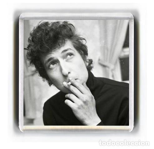 M&uacute;sica de colecci&oacute;n: IMAN ACRILICO NEVERA - MUSICA BOB DYLAN