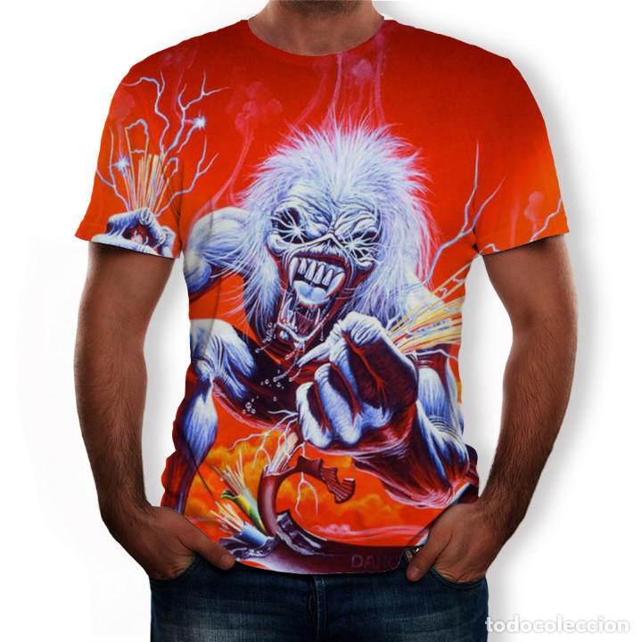 M&uacute;sica de colecci&oacute;n: IRON MAIDEN CAMISETA.A REAL LIVE ONE.CON EDDIE.