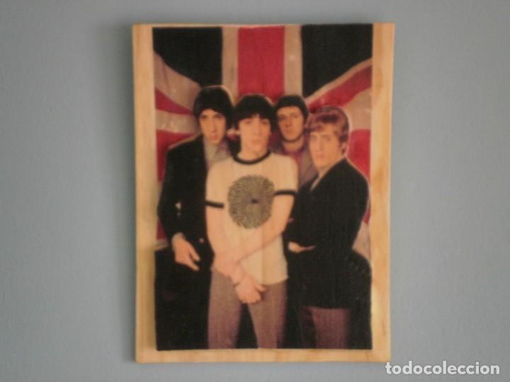 M&uacute;sica de colecci&oacute;n: The Who - The Kids All Alright - Mod - 60ts Tranferencia Madera troquelada