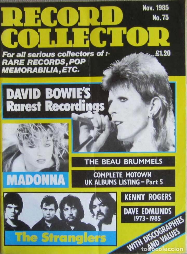 M&uacute;sica de colecci&oacute;n: RECORD COLLECTOR 75: REVISTA CON ART&Iacute;CULOS, DISCOGRAF&Iacute;AS Y PRECIOS DE DISCOS PARA COLECCIONISTAS