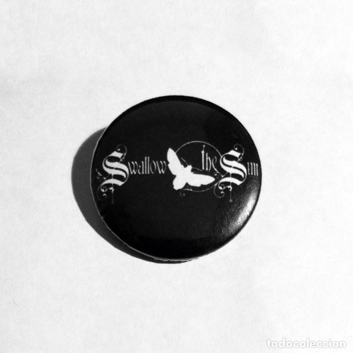 Collectible Music: SWALLOW THE SUN - LOGO CHAPA 31mm (CON IMPERDIBLE) - DOOM METAL DEATH METAL