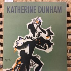 Música de colección: KATHERINE DUNHAM, WINDSOR PALACE, 1952. Lote 191957300