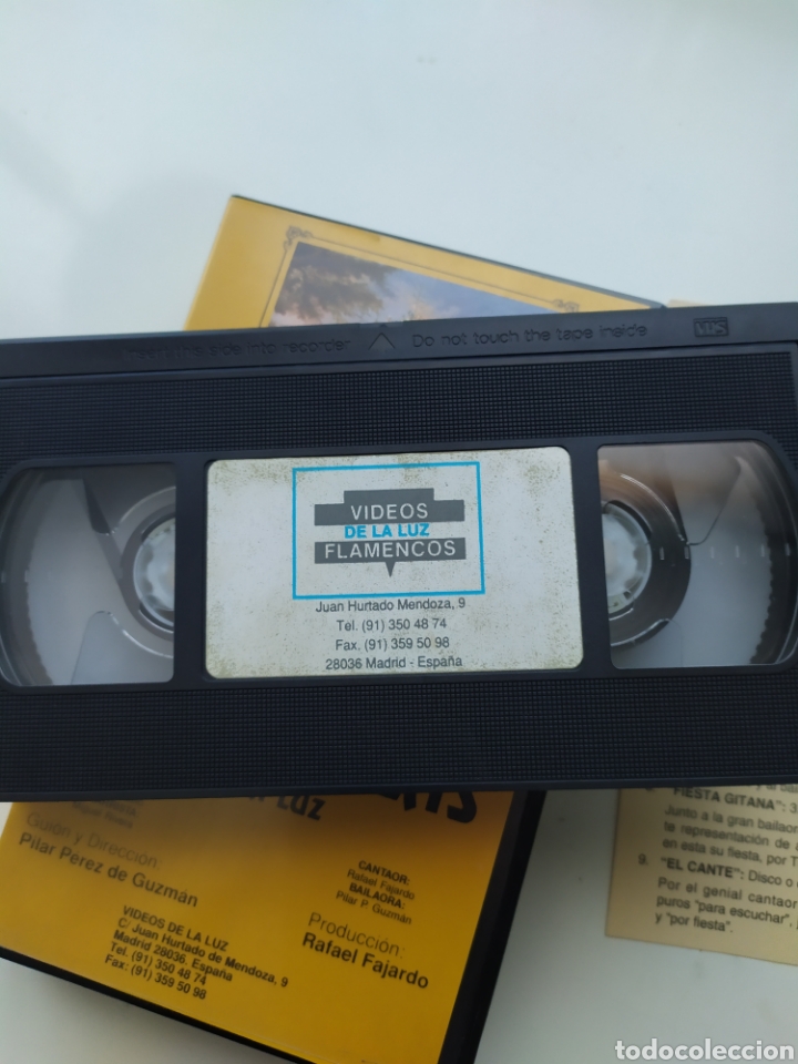 M&uacute;sica de colecci&oacute;n: Curso de casta&ntilde;uelas VHS - Foto 2