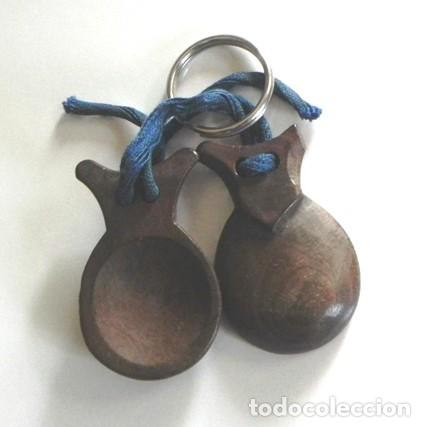 M&uacute;sica de cole&ccedil;&atilde;o: LLAVERO - CASTA&Ntilde;UELAS PEQUE&Ntilde;AS - INSTRUMENTO MUSICAL - MINIATURA - ESPA&Ntilde;A - M&Uacute;SICA -&iquest; material ?