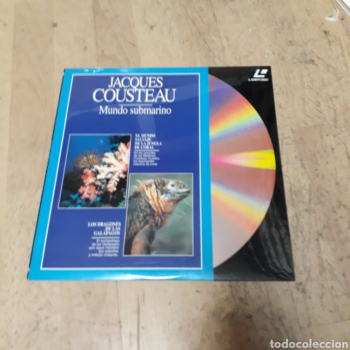 M&uacute;sica de colecci&oacute;n: Jacques Costeau, L&aacute;ser disc - Foto 1