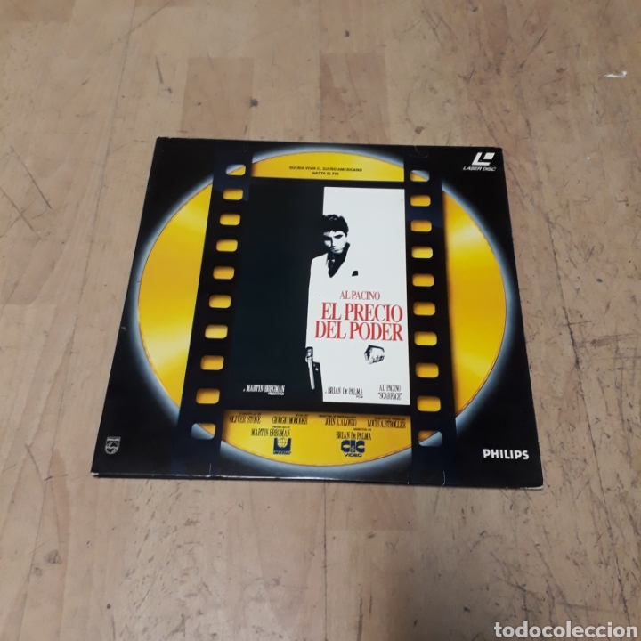 M&uacute;sica de colecci&oacute;n: El precio del poder, Al Pacino,L&aacute;ser disc - Foto 1