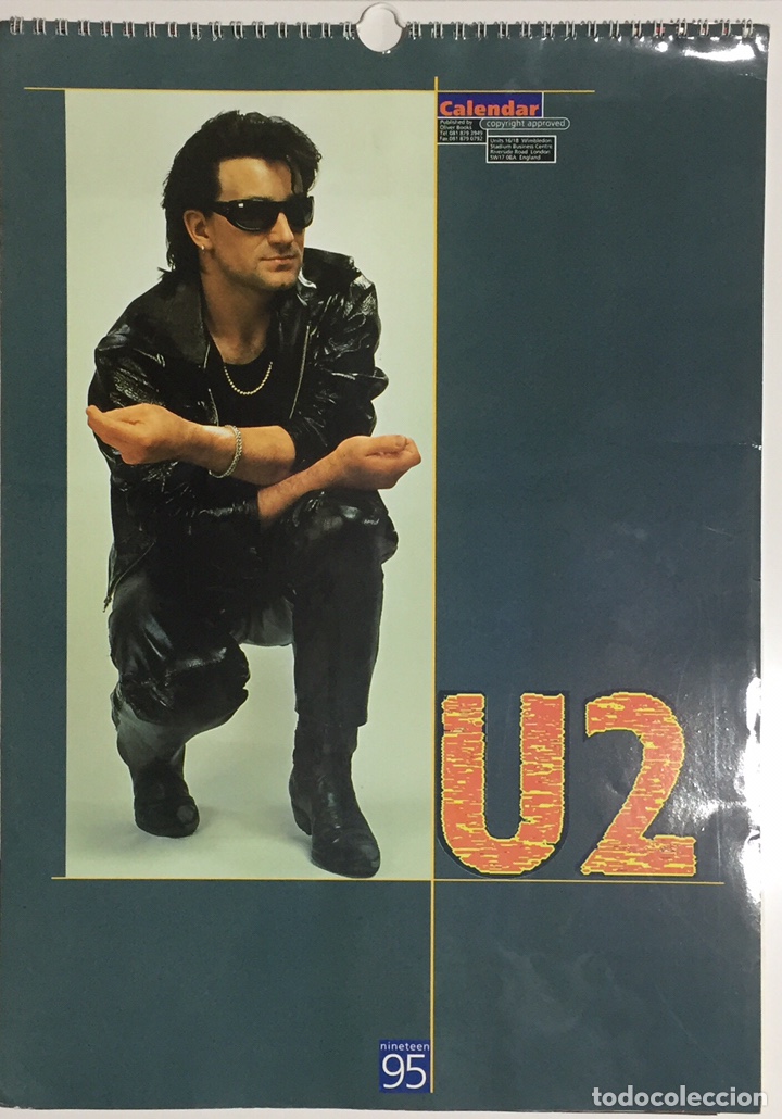 M&uacute;sica de colecci&oacute;n: U2 CALENDARIO 1995