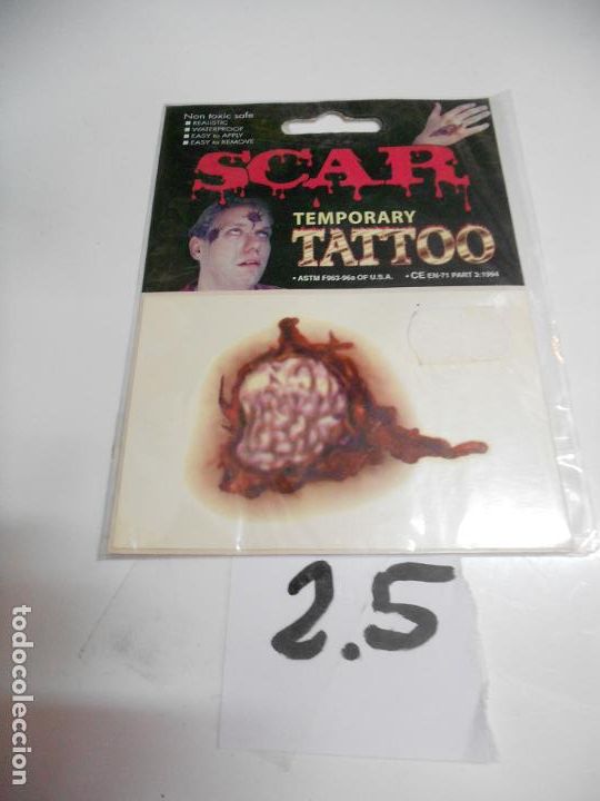 M&uacute;sica de cole&ccedil;&atilde;o: ANTIGUA PEGATINA VINTAGE A&Ntilde;OS 90 - TATOO - ENVIO INCLUIDO A ESPA&Ntilde;A