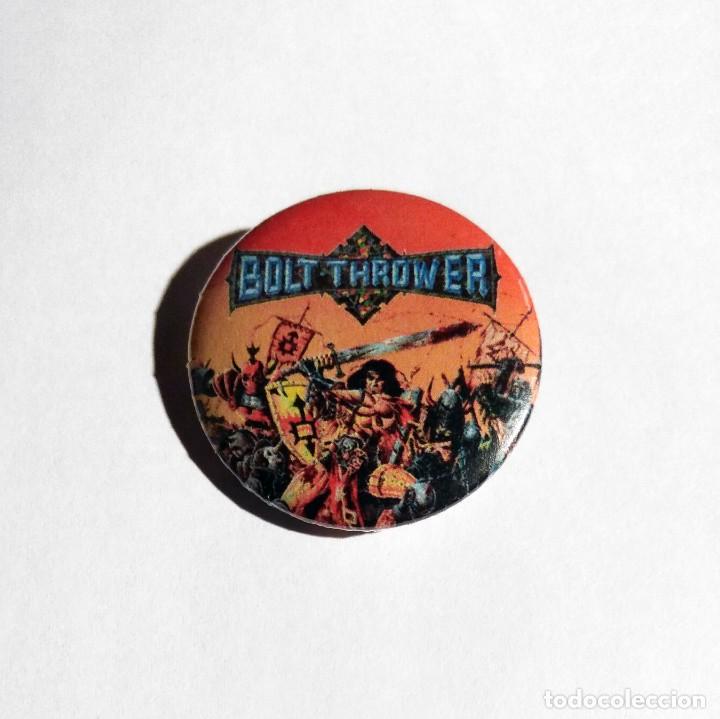 Collectible Music: BOLT THROWER - WAR MASTER CHAPA 31mm (CON IMPERDIBLE) - DEATH METAL