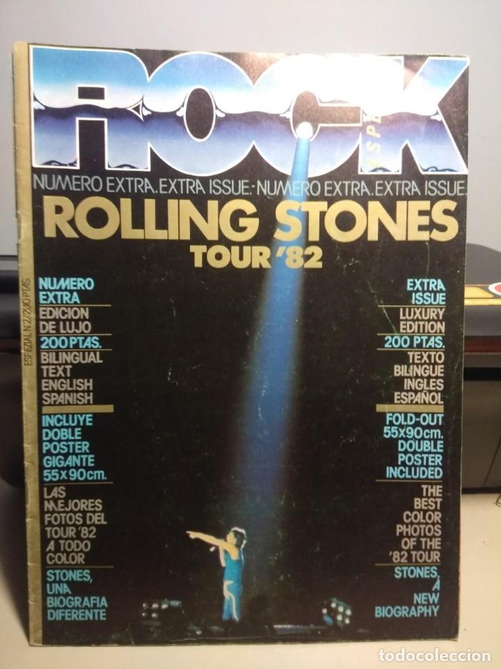 M&uacute;sica de colecci&oacute;n: ROCK ESPEZIAL NUMERO EXTRA : ROLLING STONES TOUR &acute;82