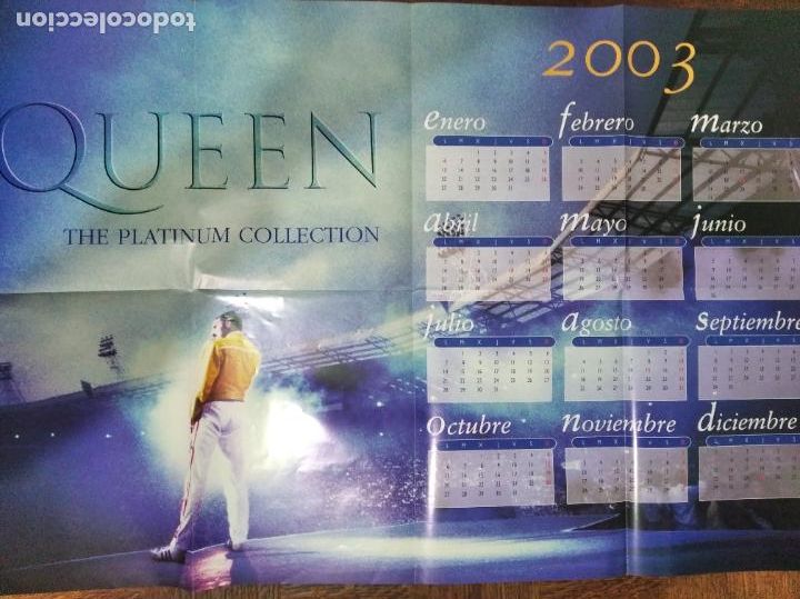 M&uacute;sica de cole&ccedil;&atilde;o: QUEEN, THE PLATINUM COLLECTION- SUPER POSTER CALENDARIO 2003 Y DISCOGRAFIA COMPLETA-