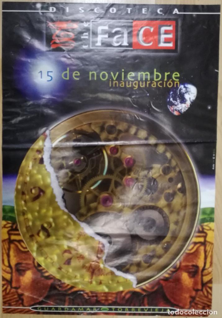 M&uacute;sica de colecci&oacute;n: CARTEL POSTER - DISCOTECA THE FACE INAUGURACION