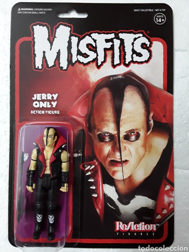 M&uacute;sica de colecci&oacute;n: Figura Misfits Jerry Only ReAction Super7