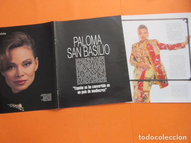 M&uacute;sica de colecci&oacute;n: ARTICULO 1992 - PALOMA SAN BASILIO - TAMA&Ntilde;O 22,5 x 30 CM HOJA - 5 PAGINAS