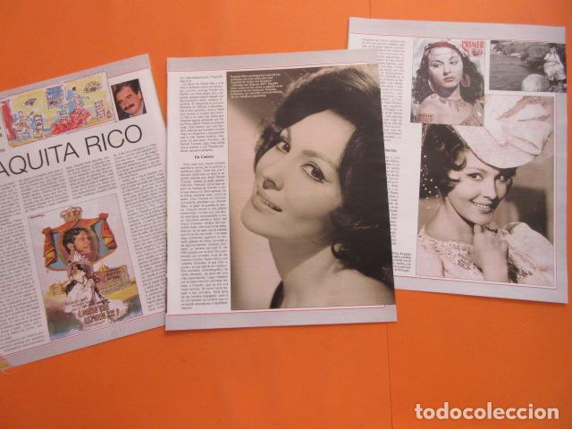 M&uacute;sica de colecci&oacute;n: ARTICULO 1992 - PAQUITA RICO CARLOS HERRERA - TAMA&Ntilde;O 22,5 x 30 CM HOJA - 5 PAGINAS