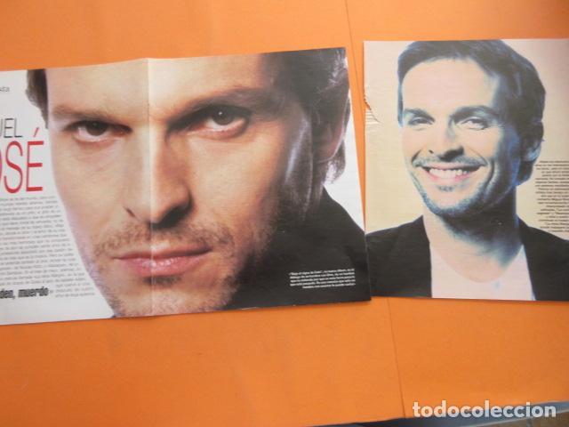 M&uacute;sica de colecci&oacute;n: ARTICULO 1993 - MIGUEL BOSE PORTADA REVISTA - TAMA&Ntilde;O 22,5 x 30 CM HOJA - 5 PAGINAS