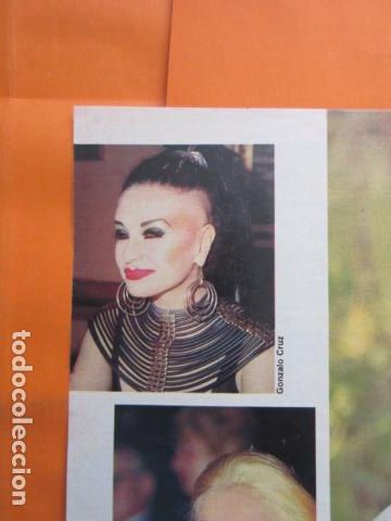 M&uacute;sica de colecci&oacute;n: RECORTE 1987 - ALASKA ISABEL PREYSLER -- TAMA&Ntilde;O 22,5 x 30 CM HOJA - 2 PAG