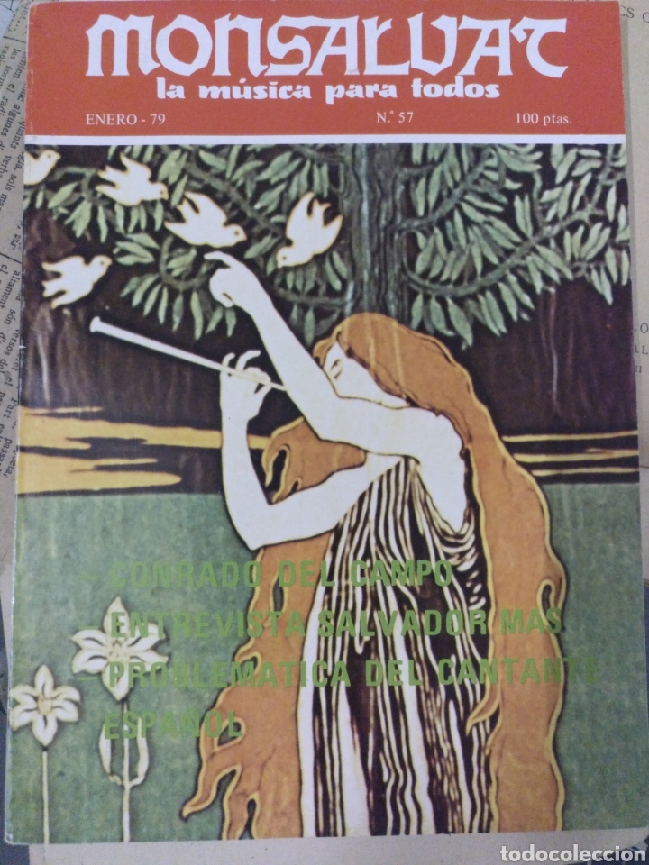 M&uacute;sica de cole&ccedil;&atilde;o: Monsalvac num 57, , enero 79