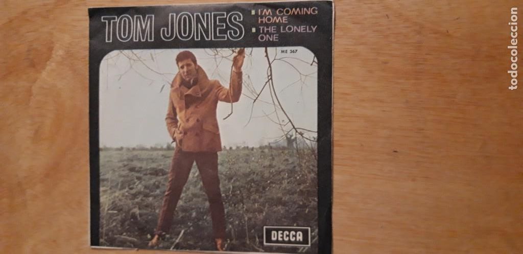 M&uacute;sica de colecci&oacute;n: SOLAMENTE LA FUNDA DEL SINGLE ** TOM JONES. I COMING HOME ** DECCA - SIN DISCO