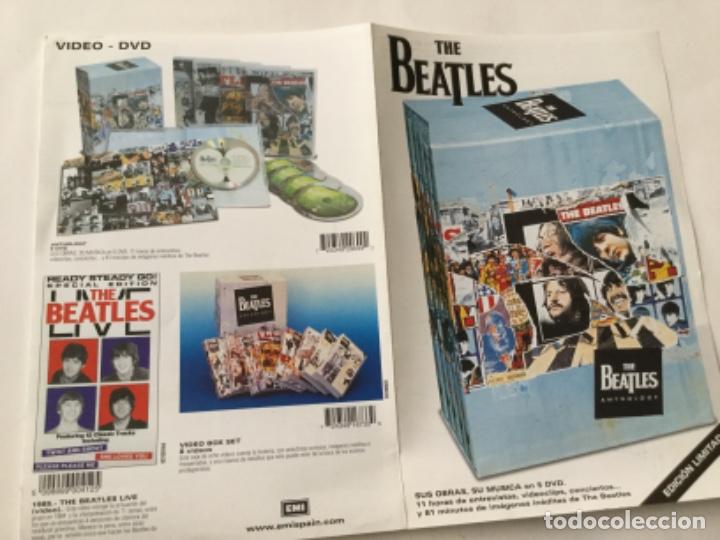 M&uacute;sica de colecci&oacute;n: Folleto the beatles
