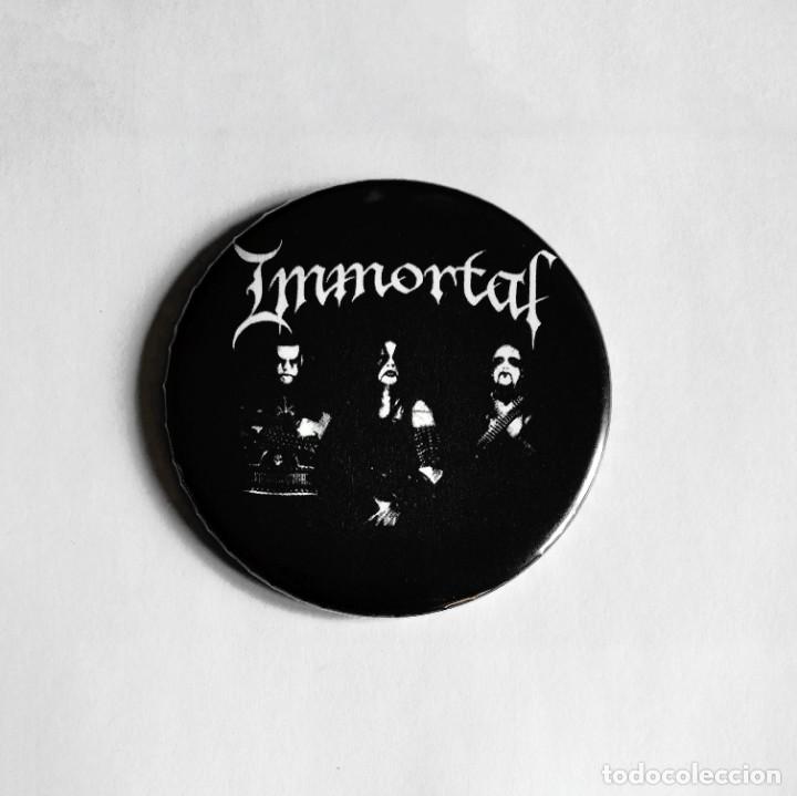 M&uacute;sica de colecci&oacute;n: IMMORTAL - LOGO ABREBOTELLAS 59MM (CON IM&Aacute;N PARA PONER EN LA NEVERA) - BLACK METAL