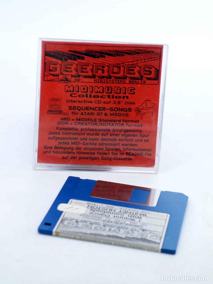 M&uacute;sica de colecci&oacute;n: &rdquo;I WANNA DANCE WITH SOMEBODY (Whitney Houston) Geerdes Midisystem, 1989. DISKETTE 3,5&rdquo;&rdquo;. ATARI MSDOS