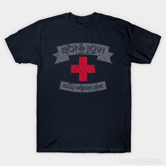 M&uacute;sica de colecci&oacute;n: CAMISETA BON JOVI BAD MEDICINE ORIGINAL MERCHANDISING TALLA L OFERTA