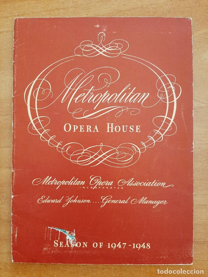 M&uacute;sica de colecci&oacute;n: 1948 METROPOLITAN OPERA HOUSE - EN INGL&Eacute;S - Foto 1