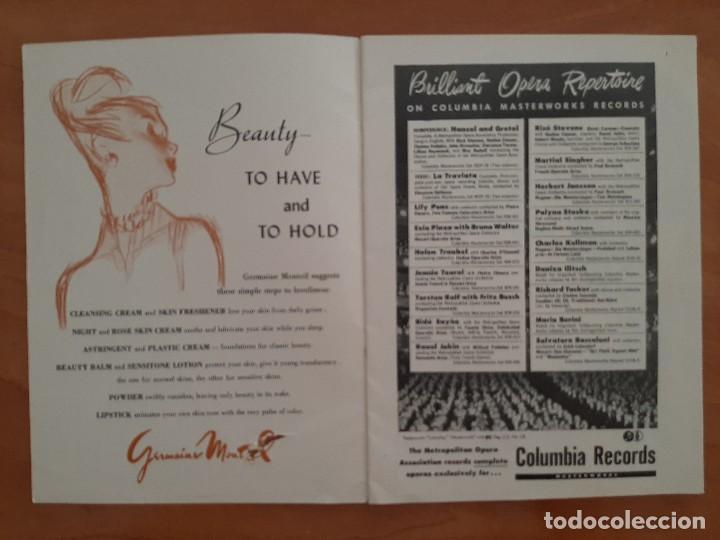 M&uacute;sica de colecci&oacute;n: 1948 METROPOLITAN OPERA HOUSE - EN INGL&Eacute;S - Foto 2