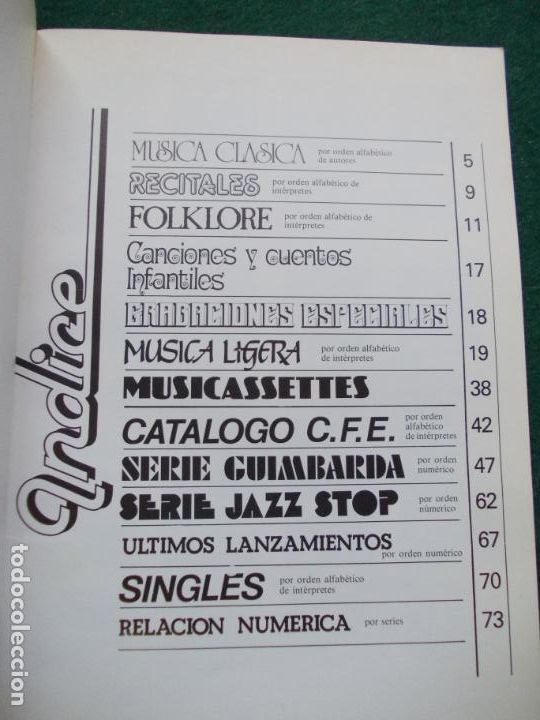 M&uacute;sica de colecci&oacute;n: CATALOGO GENERAL ZAFIRO 1982 - Foto 4