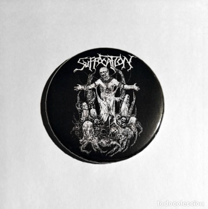M&uacute;sica de colecci&oacute;n: SUFFOCATION - IM&Aacute;N NEVERA 59MM - DEATH METAL - Foto 1