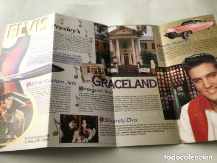 M&uacute;sica de colecci&oacute;n: Elvis presley- graceland- folleto 1998