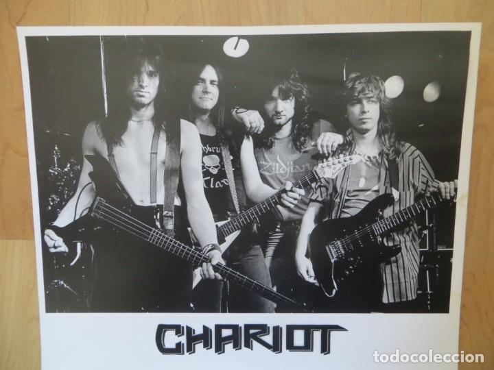 M&uacute;sica de colecci&oacute;n: CHARIOT : FOTO ORIGINAL , PROMOCIONAL DISCOGRAFICA !!!