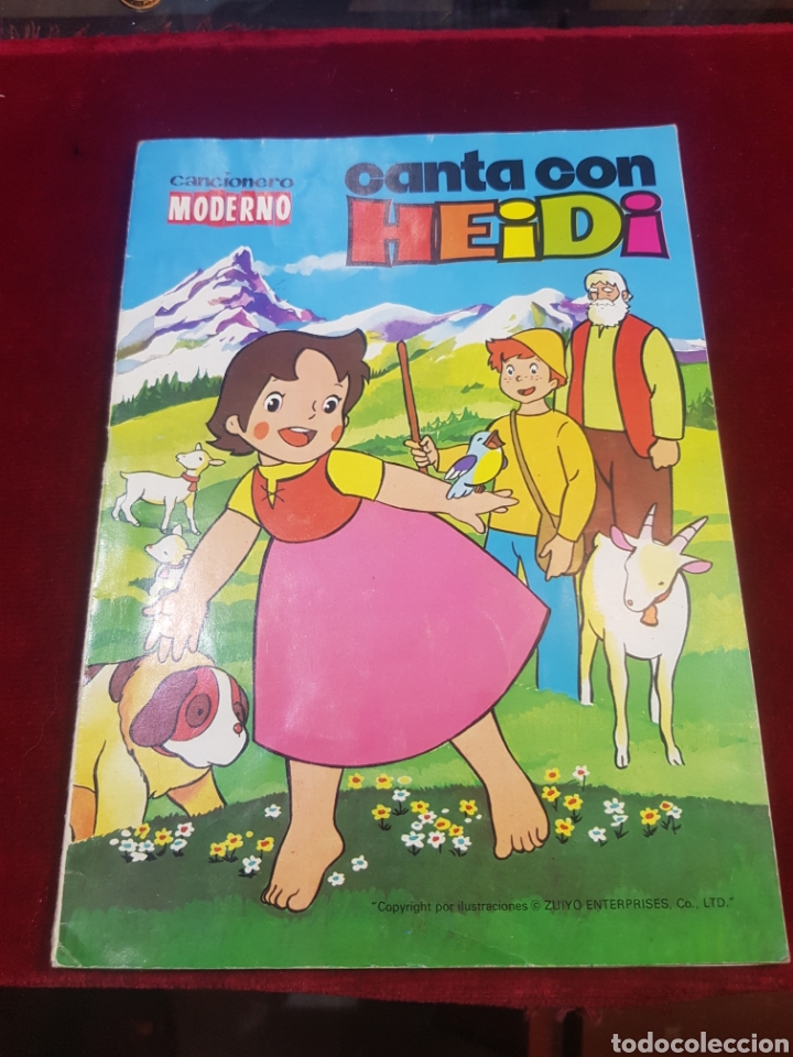 M&uacute;sica de colecci&oacute;n: Cancionero moderno canta con Heidi a&ntilde;o 1976