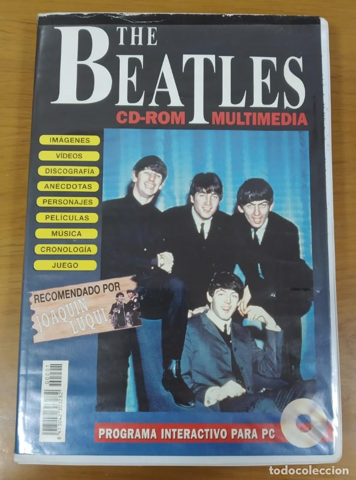 M&uacute;sica de colecci&oacute;n: THE BEATLES. PRECIOSA CAJA CD-ROM MULTIMEDIA