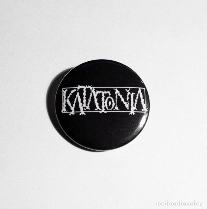 Collectible Music: KATATONIA - LOGO CHAPA 31mm (CON IMPERDIBLE) - DOOM METAL ROCK ALTERNATIVO