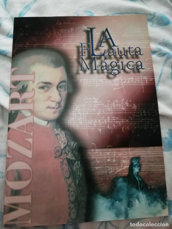 M&uacute;sica de colecci&oacute;n: Cuaderno programa opera la flauta m&aacute;gica argumento historia cantantes etc