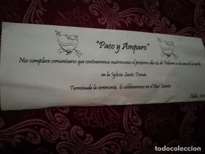 M&uacute;sica de colecci&oacute;n: Carnaval de C&aacute;diz libreto chirigota ilegal Paco y amparo
